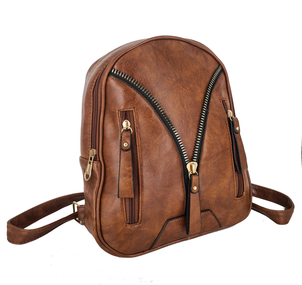 Ghiozdan "Bad Biker" (Geacă) - Maro