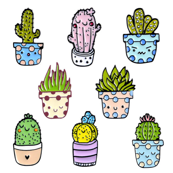 Pin Cactus Roz