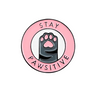 Pin "Stay Pawsitive"