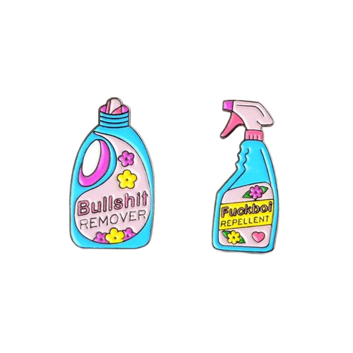 Pinuri "Bullsh*t Remover" și Spray Anti "F**kboy"