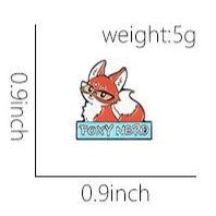 Pin Vulpiță "Foxy Nerd"