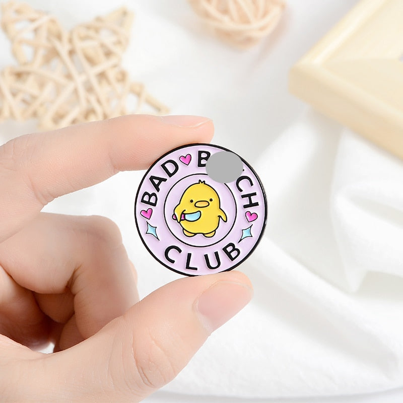 Pin Rățușcă "Bad B***h Club"