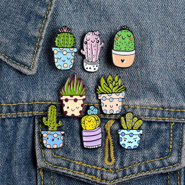 Pin Cactus Roz
