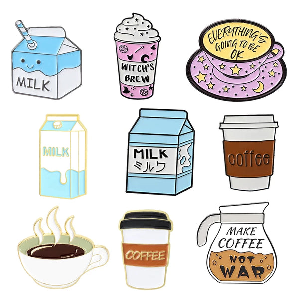 Pin Coffe Milk ,,Everything`s going to be OK''