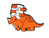 Pin Dino tocilar orange