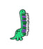 Pin Dino tocilar green