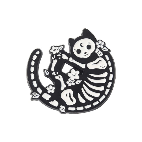 Pin "Cat skeleton"