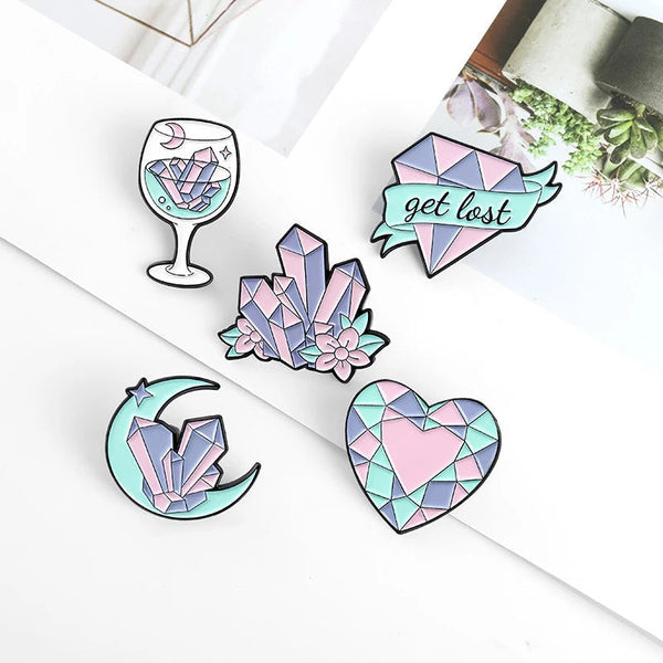 Pin Luna Diamant