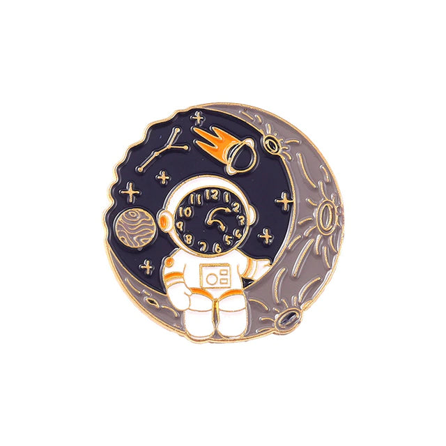 Pin Cosmonaut Ceas