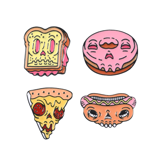 Pinuri "Zombie Food" (set 4 buc.)