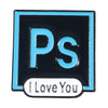 Pin "I Love Photoshop"