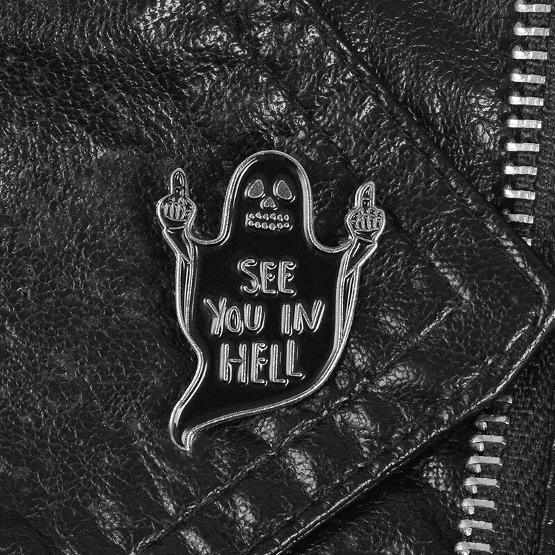 Pin "See You In Hell"