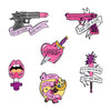 Pin-uri Feministe "Girl Power" (variante multiple)