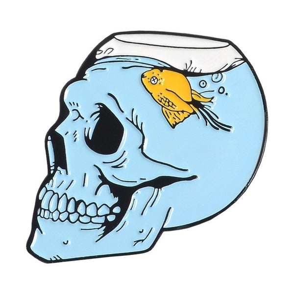 Pin Deadly Skull Fish Tank