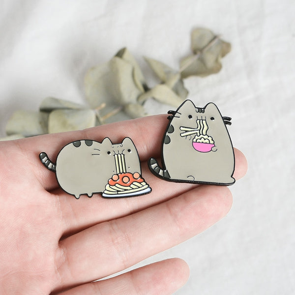 Pinuri Pisicuța Pusheen (set 4 buc.)