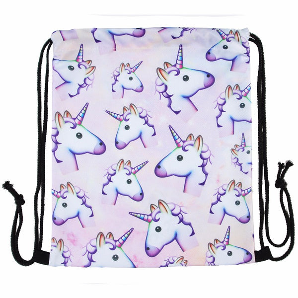 Ghiozdan Sac Multicoloră Unicorni & Pisici